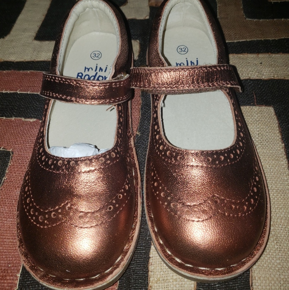 Mini Boden girls Mary Jane shoes